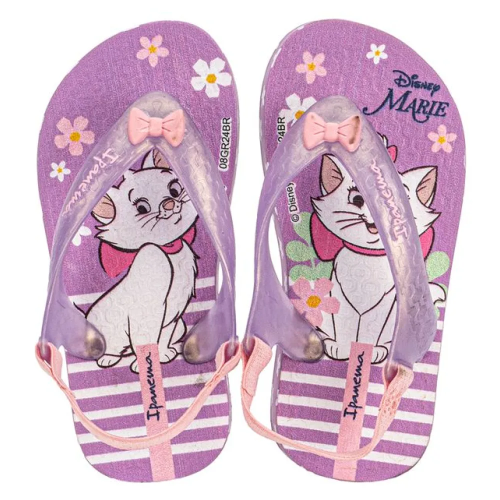Chinelo Infantil Feminino Baby Disney Joy Ipanema 27323 LILÁS 17/18