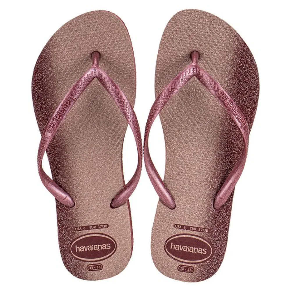 Chinelo Feminino Slim Gloss Havaianas 4145617 VINHO 35/36