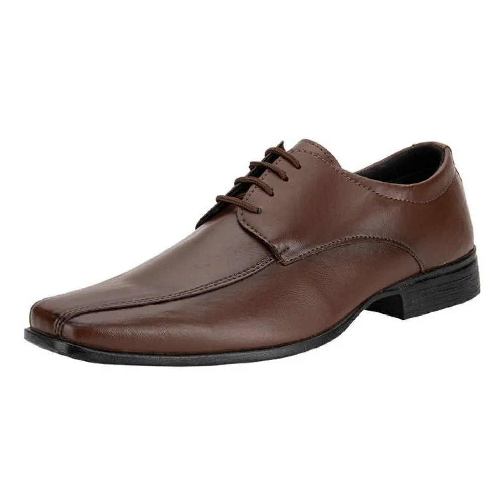 Sapato Masculino Social Mais Leve 600 CONHAQUE 38