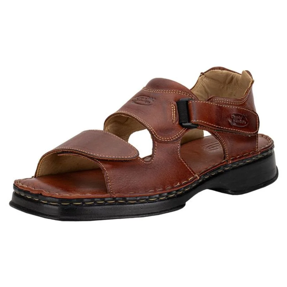 Sandália Masculina Anti-Stress Duplo Sentido 0500 PINHÃO 38