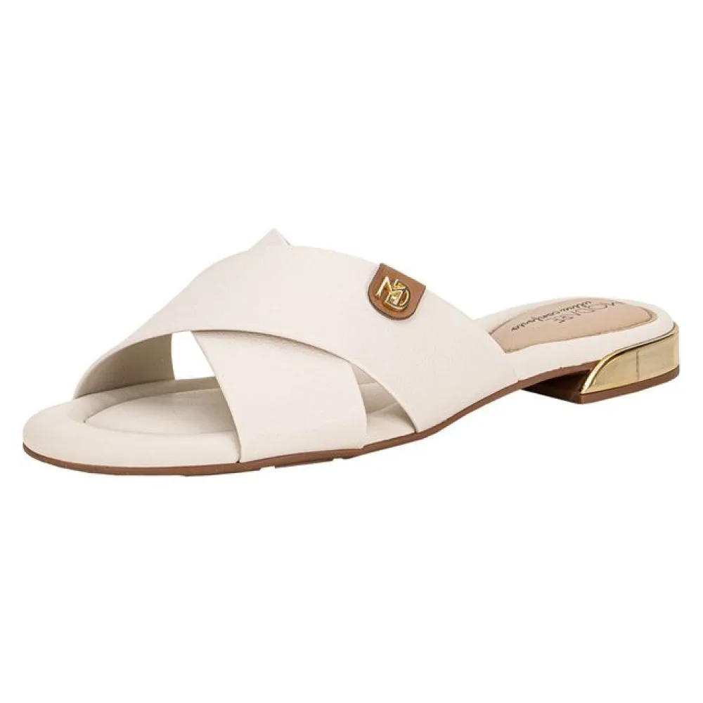 Tamanco Feminino Flat Modare 7217100 MARFIM 34