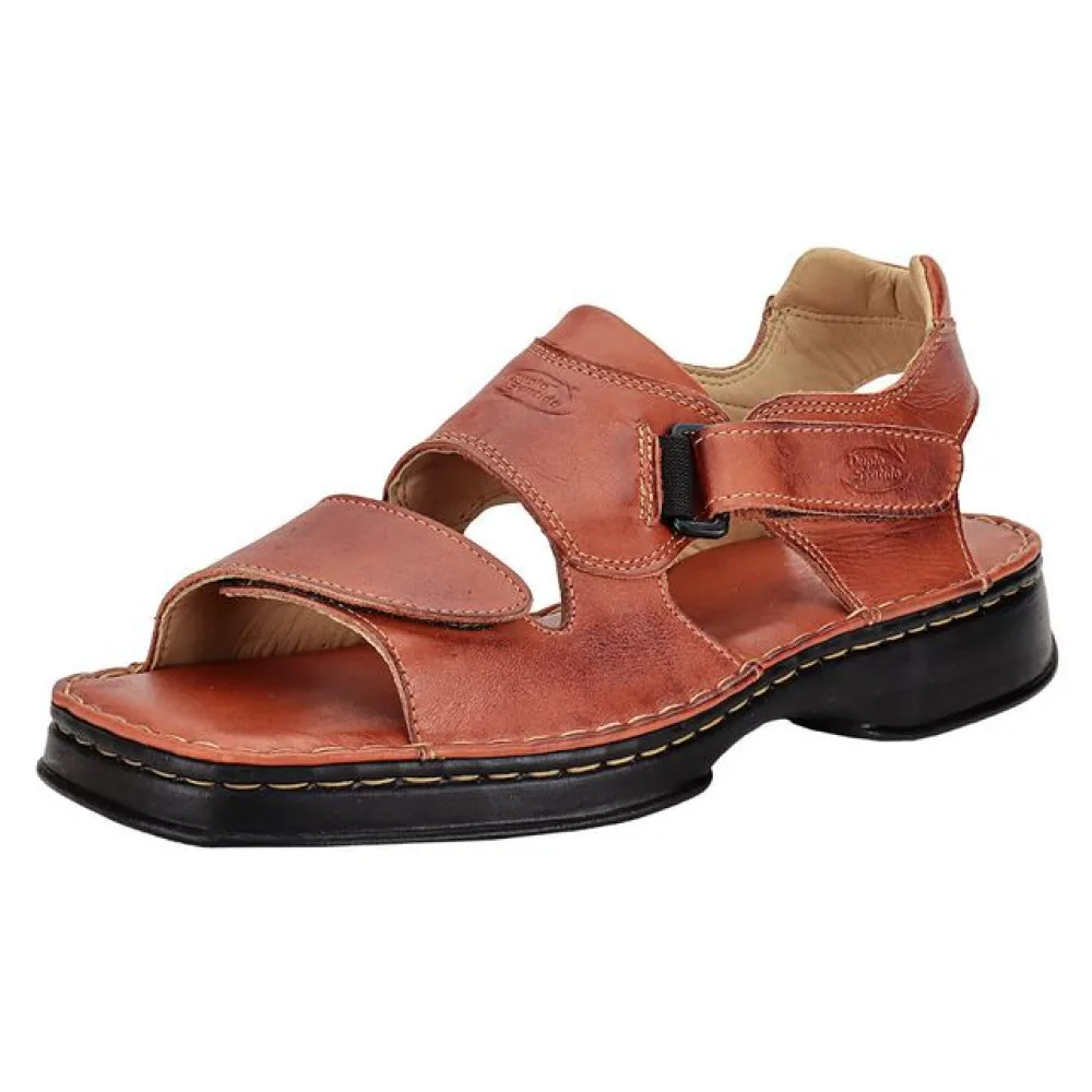 Sandália Masculina Anti-Stress Duplo Sentido 0500 CARAMELO 44