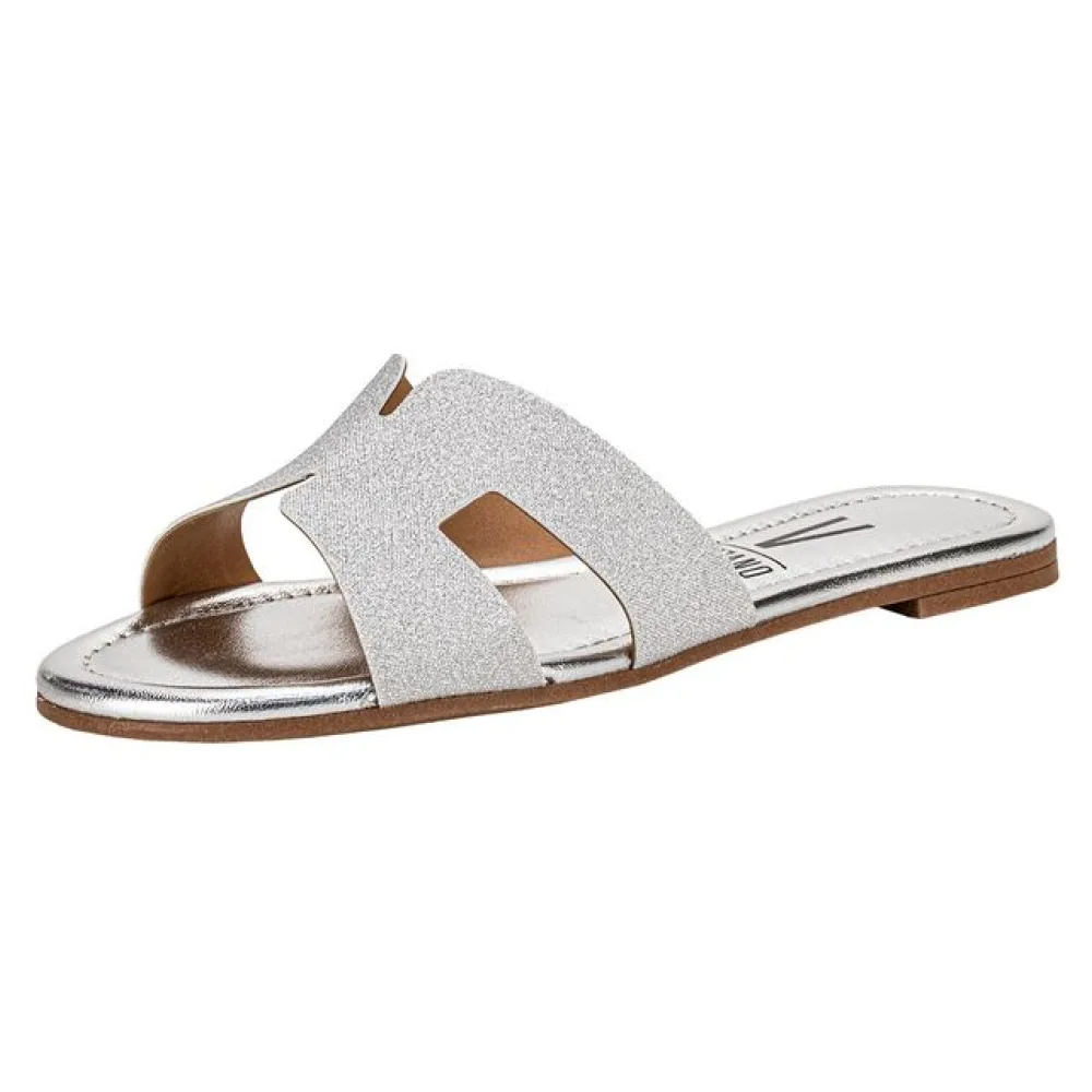 Tamanco Feminino Flat Vizzano 6371167 PRATA 34