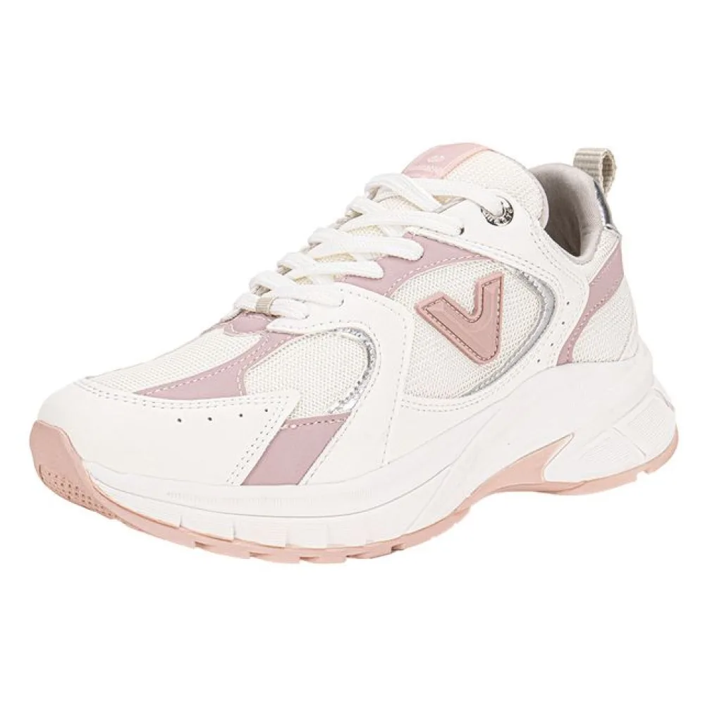 Tênis Feminino Chunky Via Marte 240008 BRANCO/ROSA 34