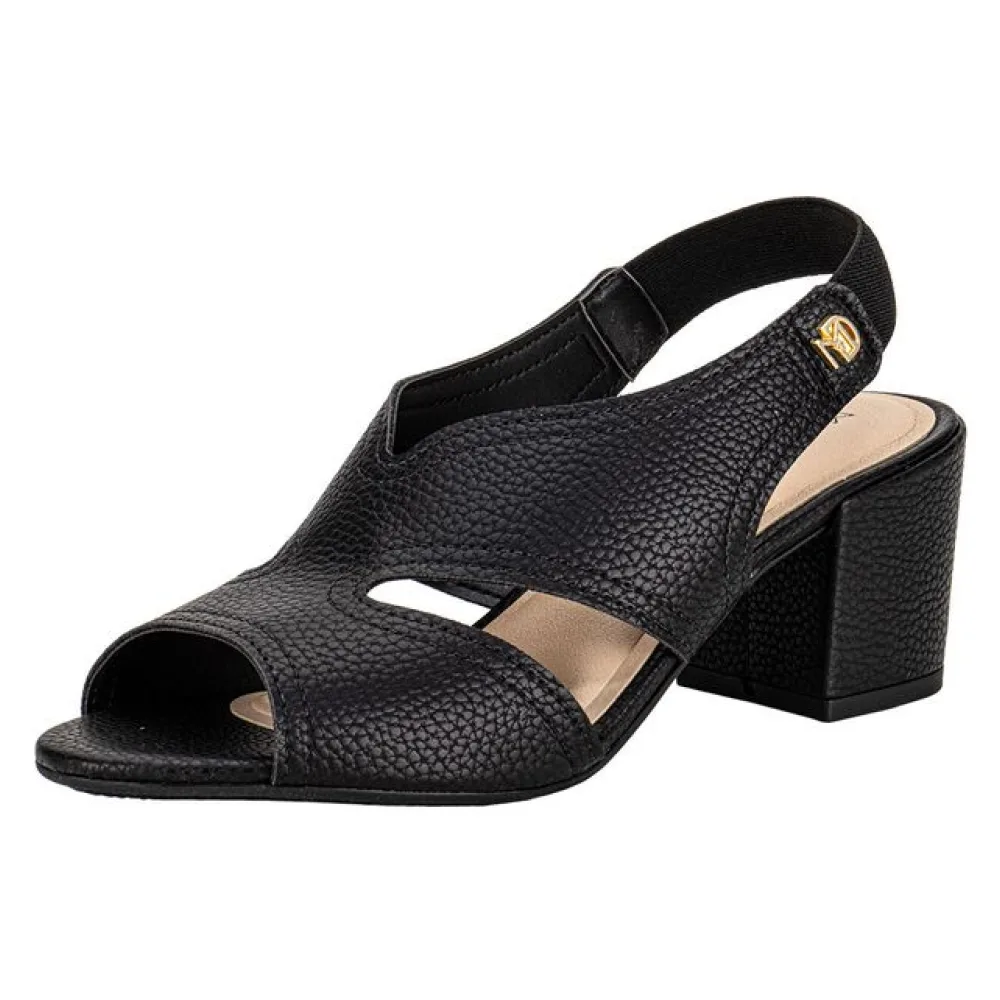 Sandália Feminina Salto Grosso Modare 7109481 PRETO 34