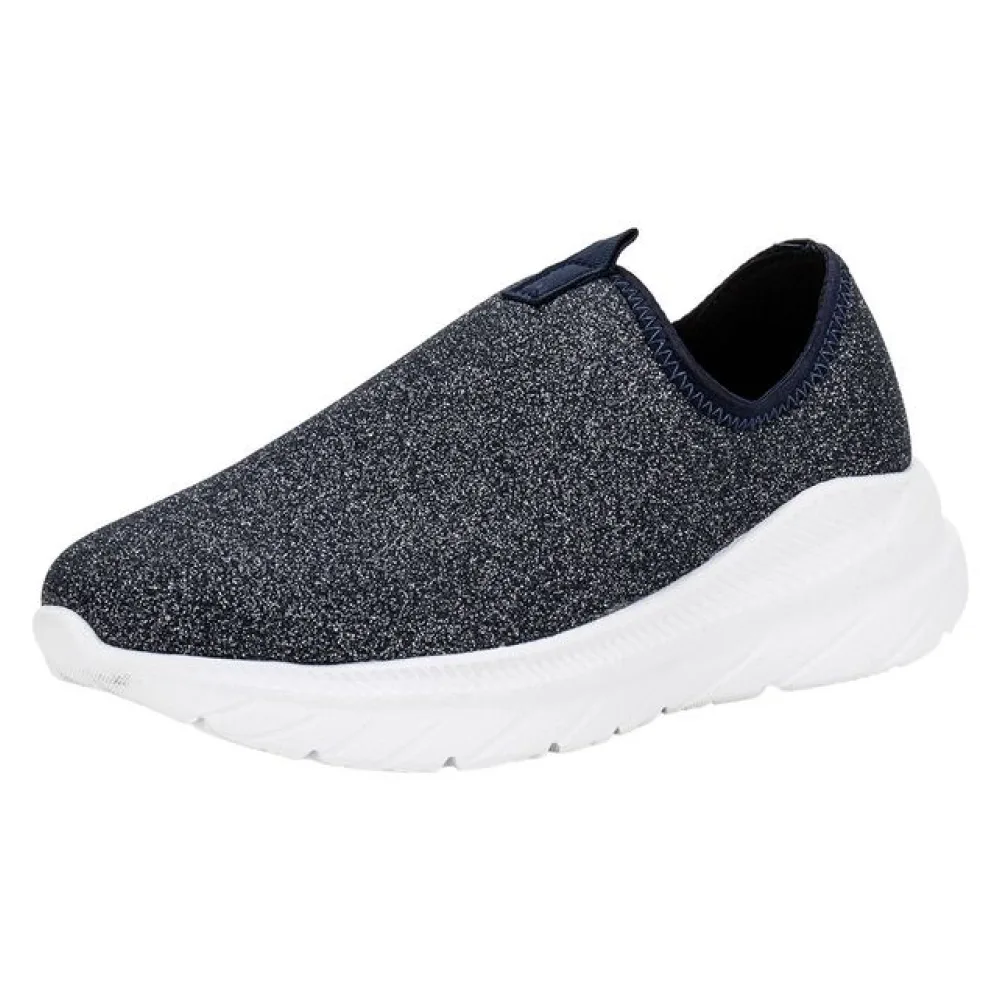 Tênis Infantil Feminino Slip On Molekinha 2584100 MARINHO 26