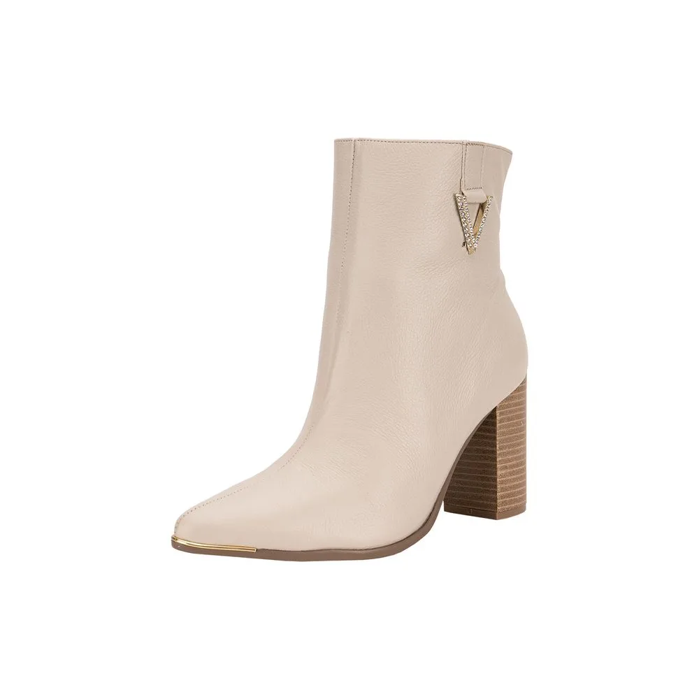 Bota Feminina Cano Baixo Via Marte 230001 MARFIM 35
