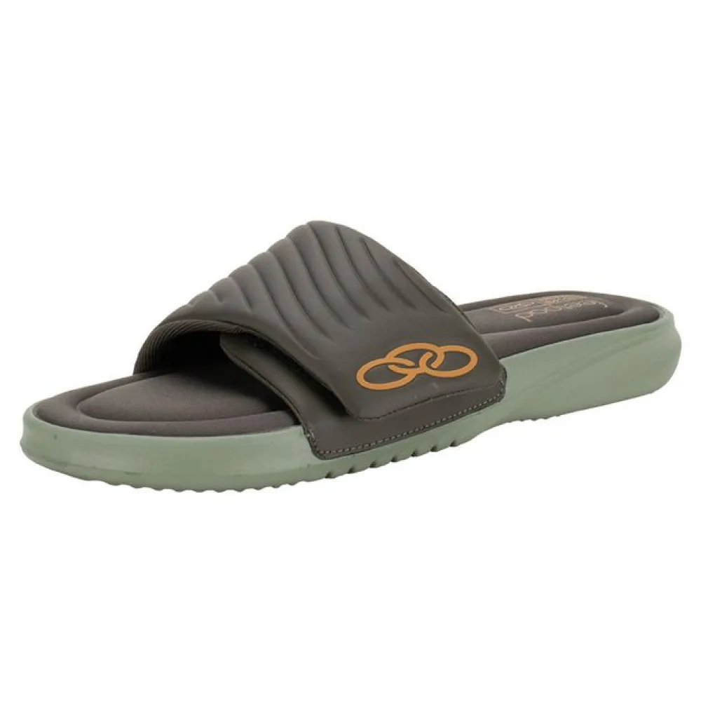Chinelo Masculino Slide Melbourne 2 Olympikus 54107376 OLIVA 37/38