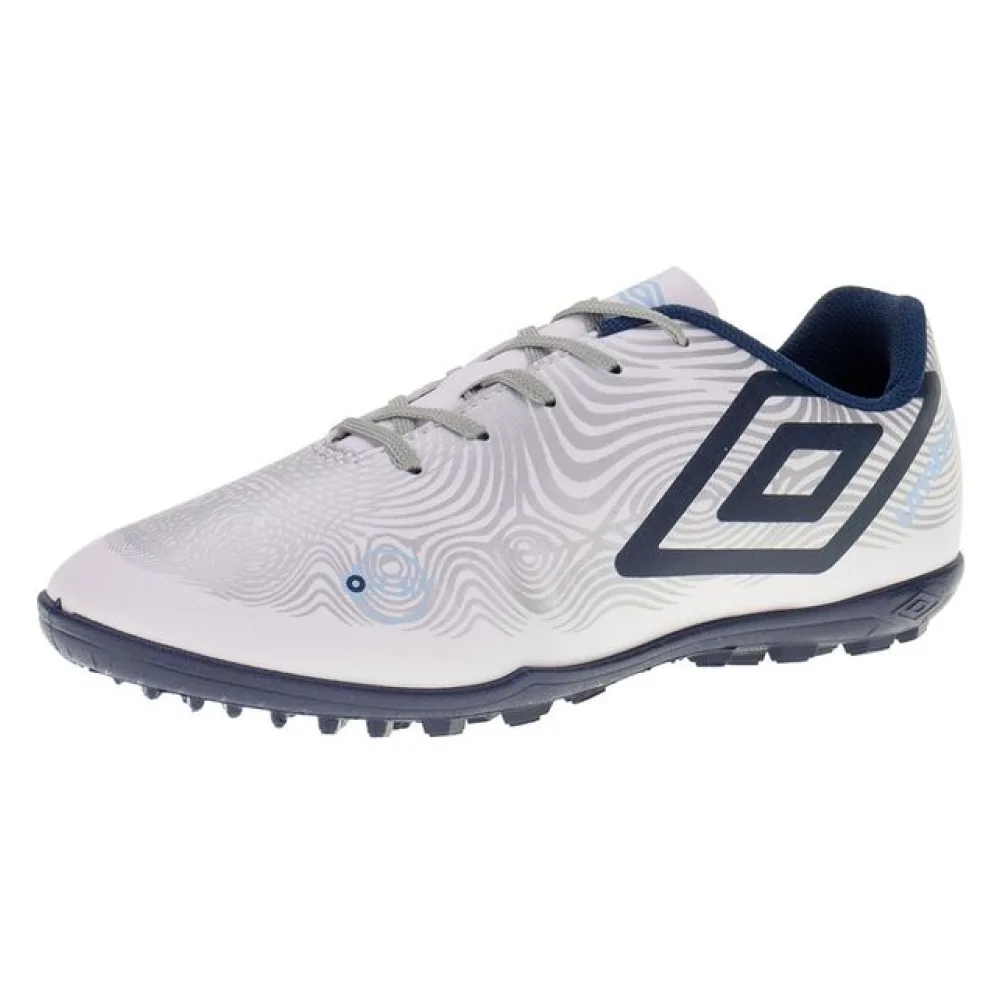 Chuteira Masculina Society Orbit Umbro - U01FB00153 BRANCO/AZUL 38