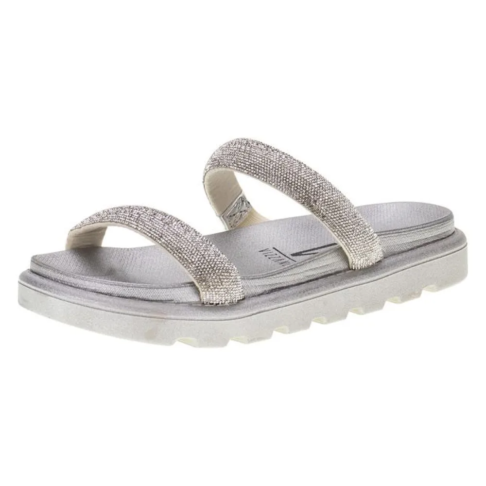 Tamanco Feminino Flat Vizzano - 6459310 PRATA 34