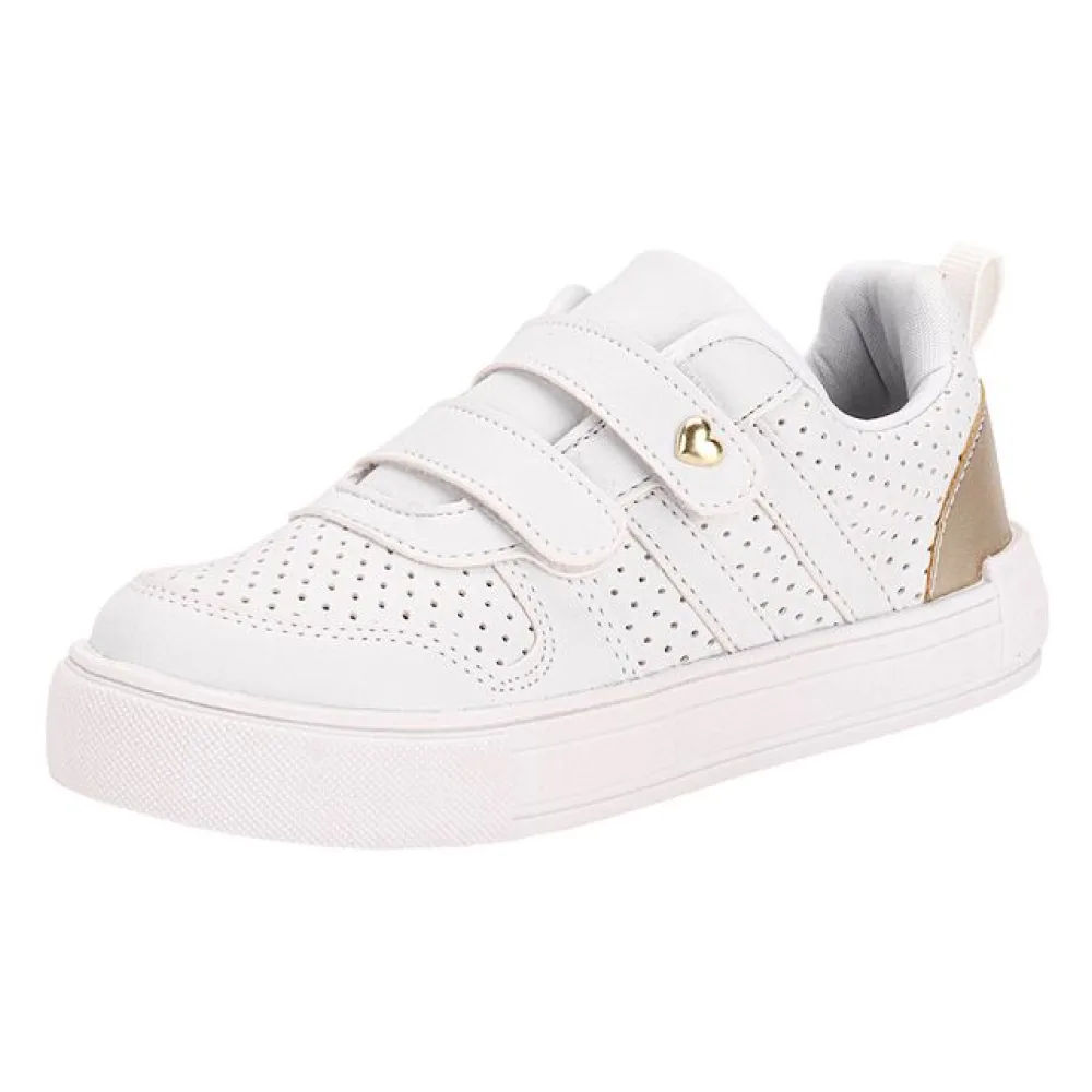 Tênis Infantil Feminino La Via Kids 22015 BRANCO 29