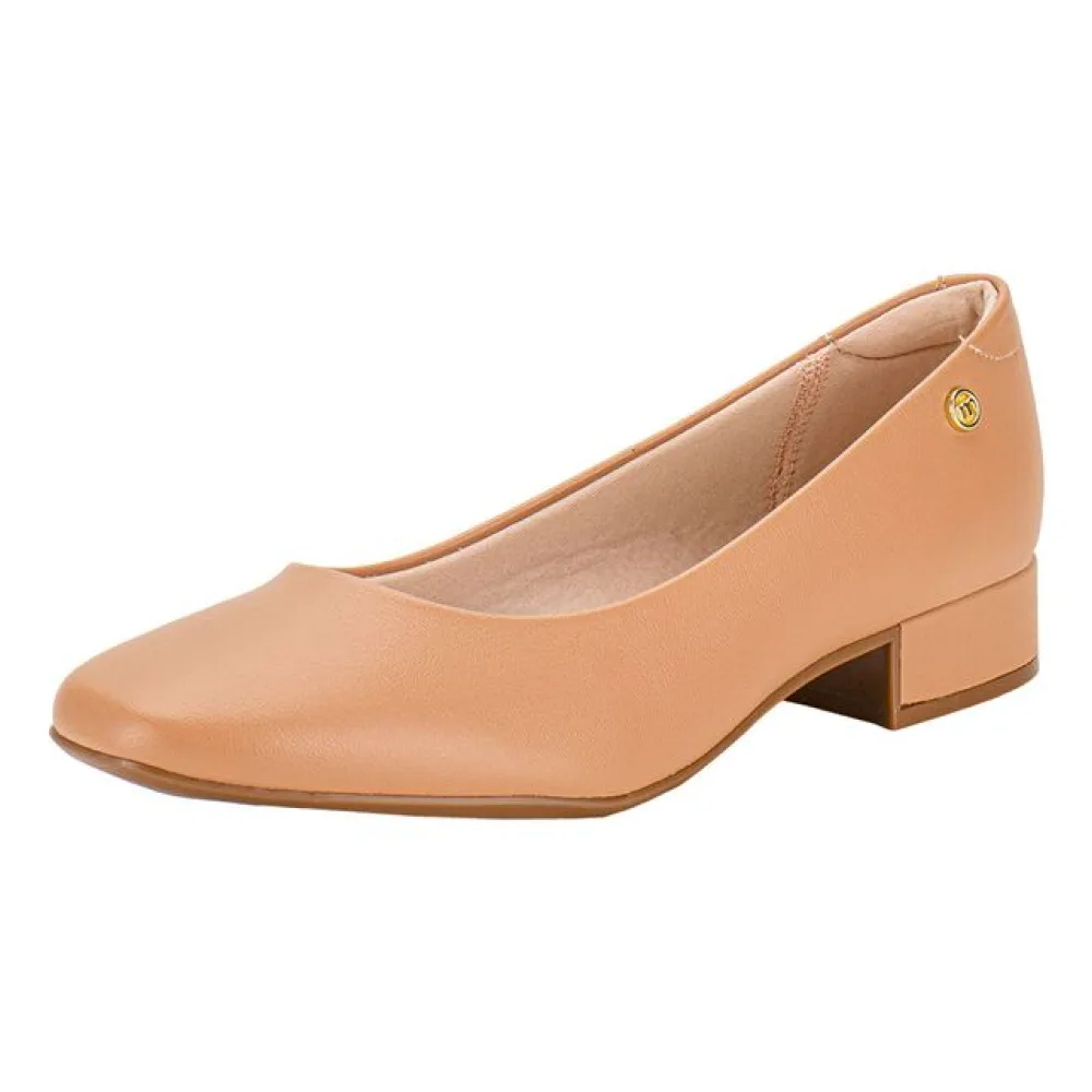 Sapato Feminino Salto Grosso Moleca - 5795101 SALMÃO 36