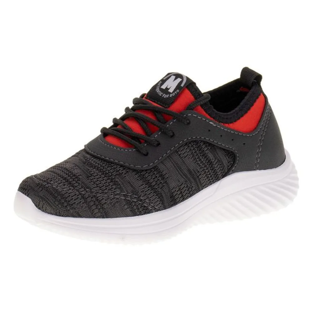 Tênis Infantil Molekinho - 2832124 PRETO/VERMELHO 27