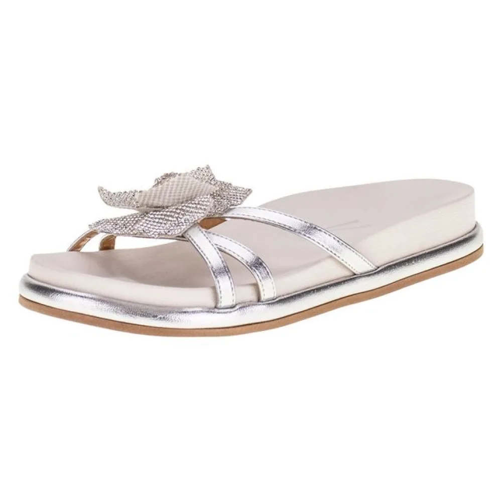 Tamanco Feminino Flat Vizzano - 6507100 BRANCO 34