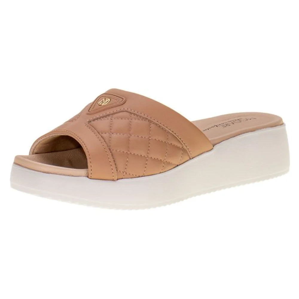 Tamanco Feminino Anabela Modare 7189102 BEGE 35