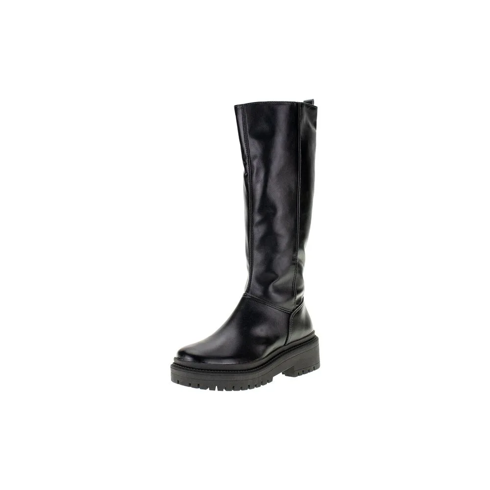 Bota Feminina Cano Alto Via Marte 005002 PRETO 34