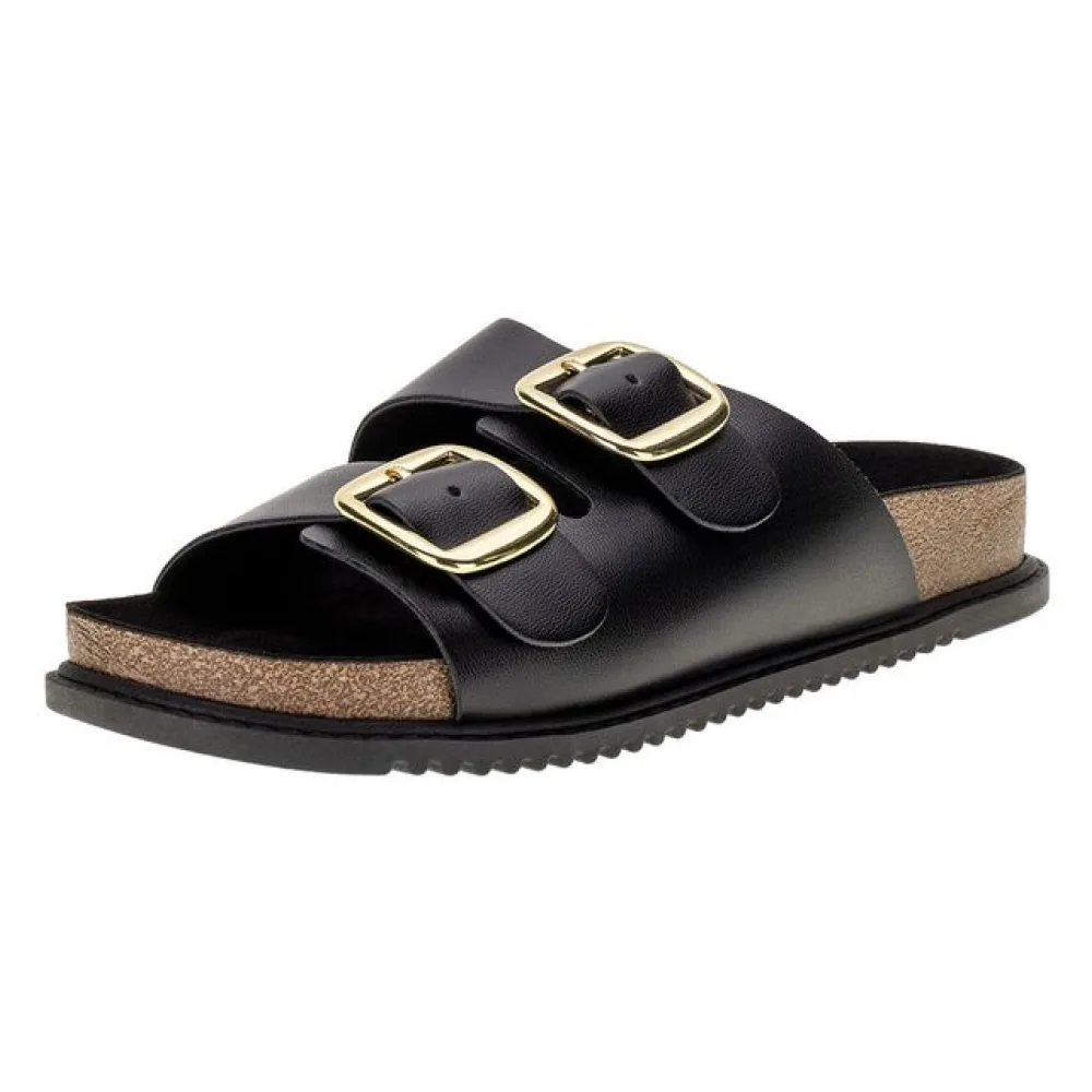 Sandália Feminina Conforto Beira Rio 8523108 PRETO 34