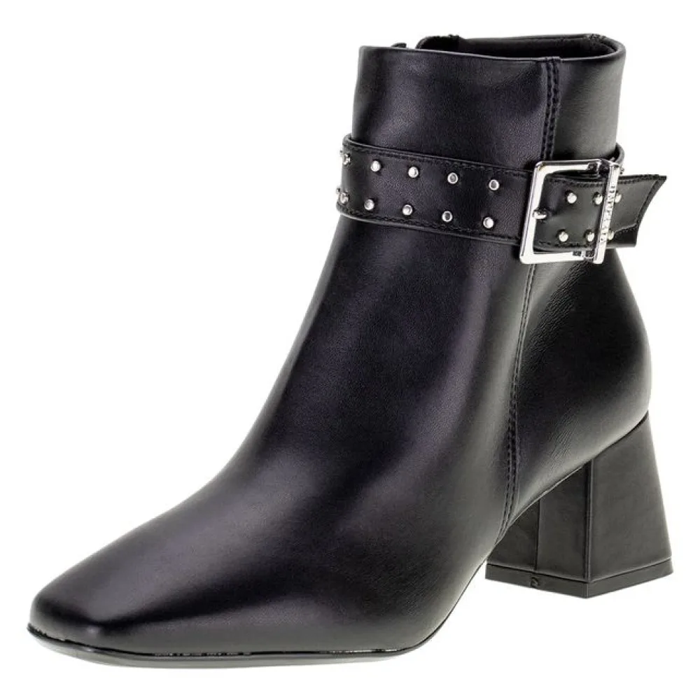 Bota Feminina Cano Baixo Vizzano 3098103 PRETO 35