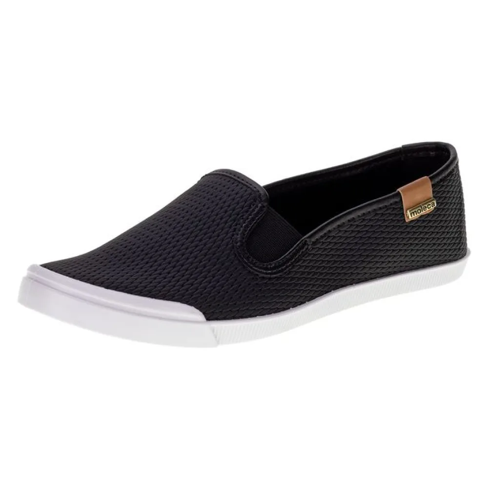 Sapatilha Feminina Moleca 5109772 PRETO 34