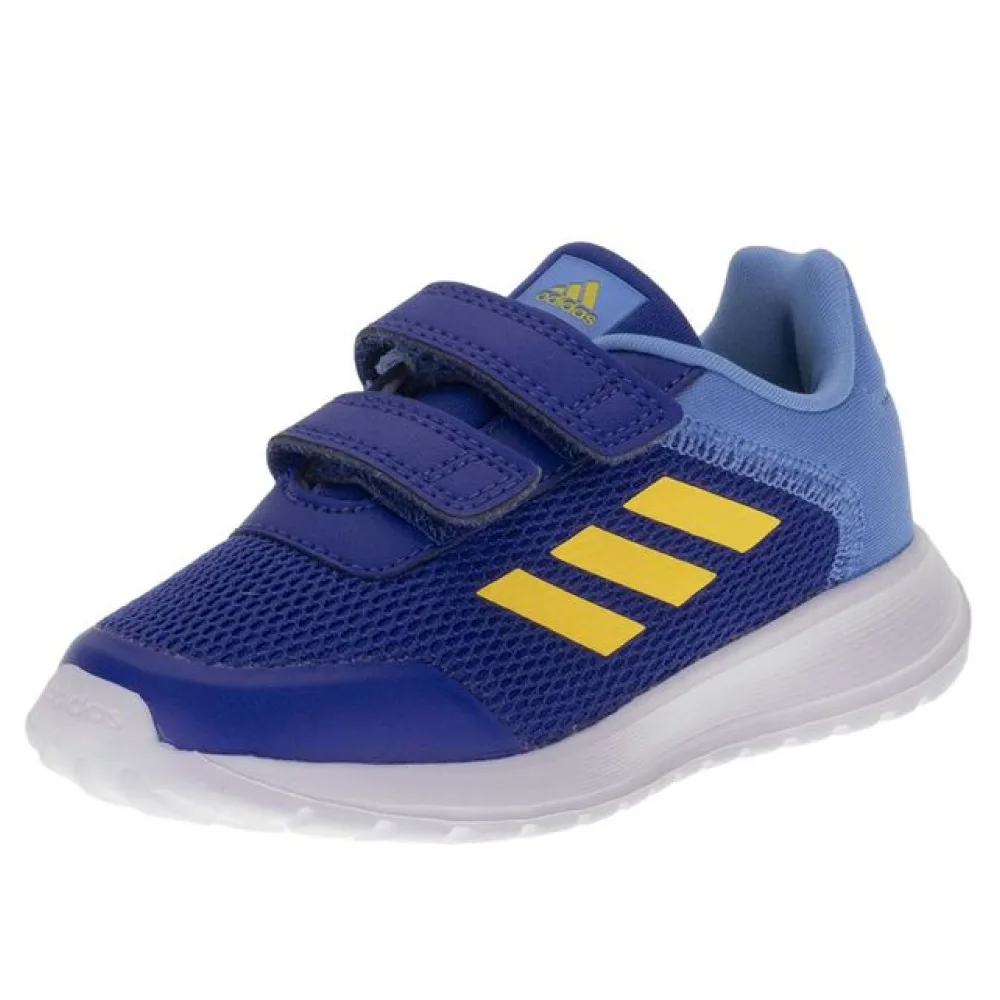 Tênis Infantil Masculino Tensaur Run 2.0 Adidas IG1147 AZUL/AMARELO 22