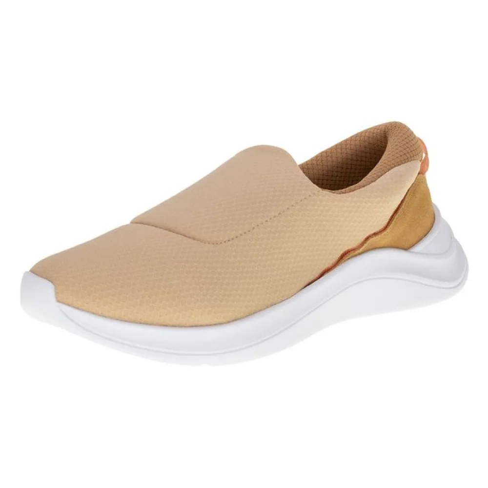 Tênis Feminino Slip On Usaflex AL1205 NATURAL 33