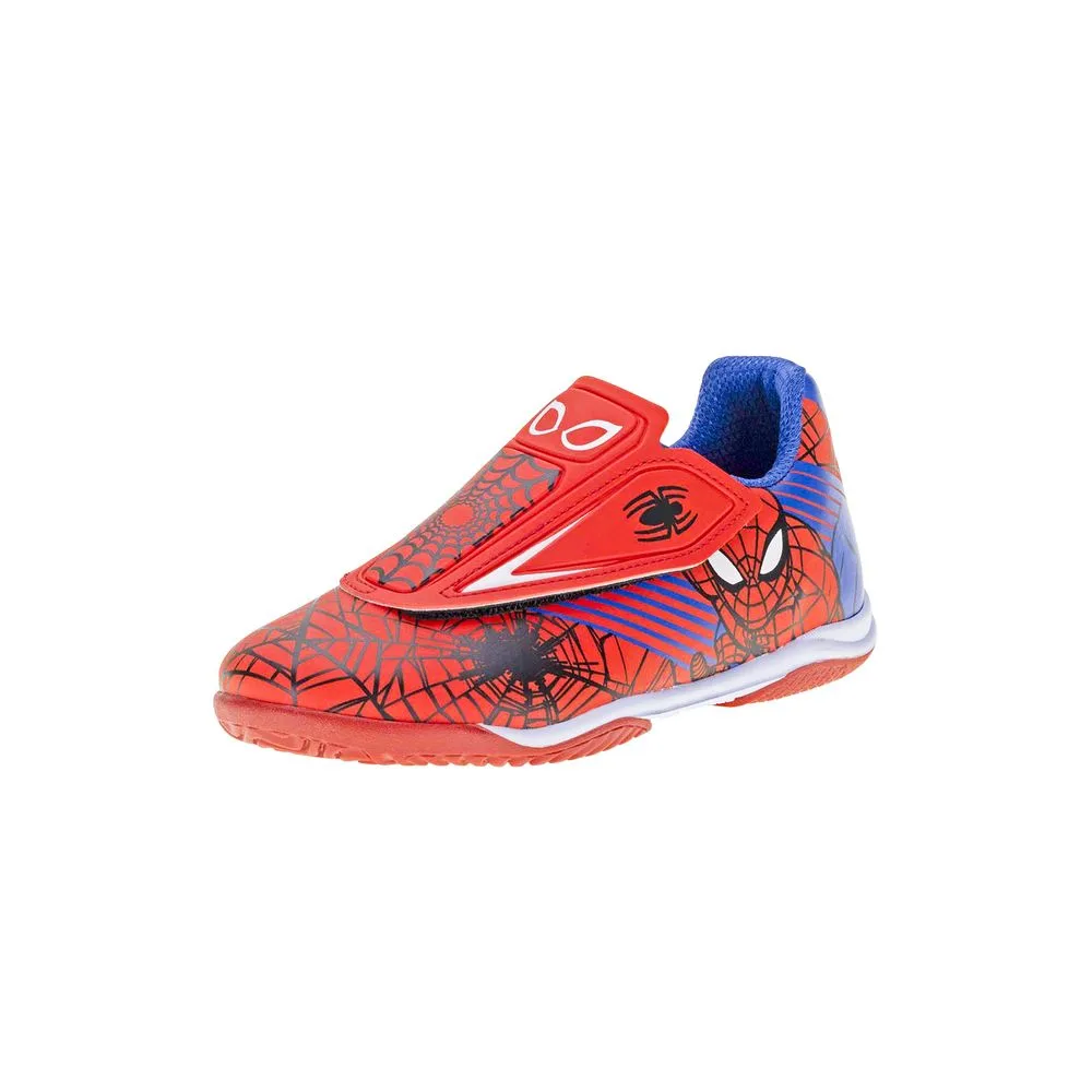 Chuteira Infantil Masculina Indoor Marvel Spider Man Dray 4054 AZUL/VERMELHO 33