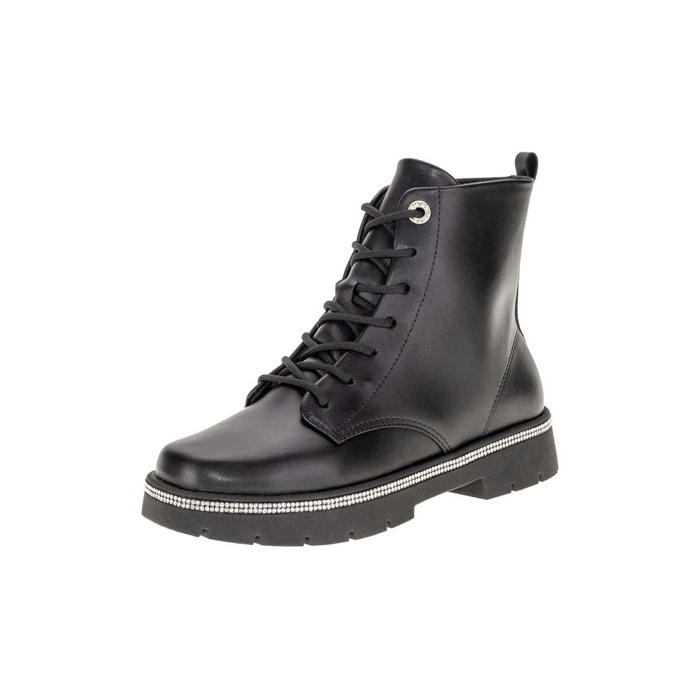 Bota Feminina Coturno Vizzano 3101201 PRETO 34