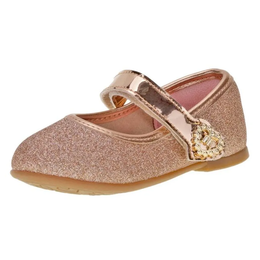 Sapatilha Infantil Feminina Baby Molekinha 21061042 BRONZE 17