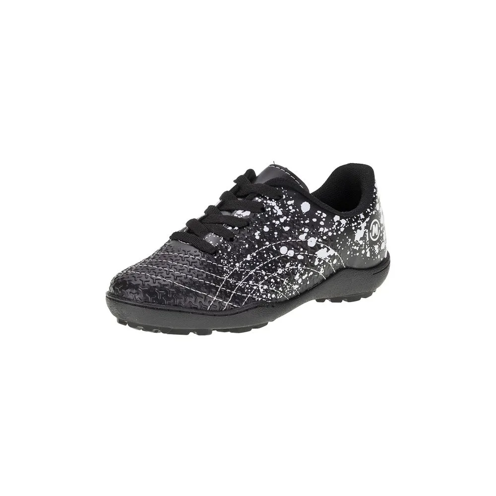 Chuteira Infantil Masculina Society Molekinho 2819108 PRETO/BRANCO 28