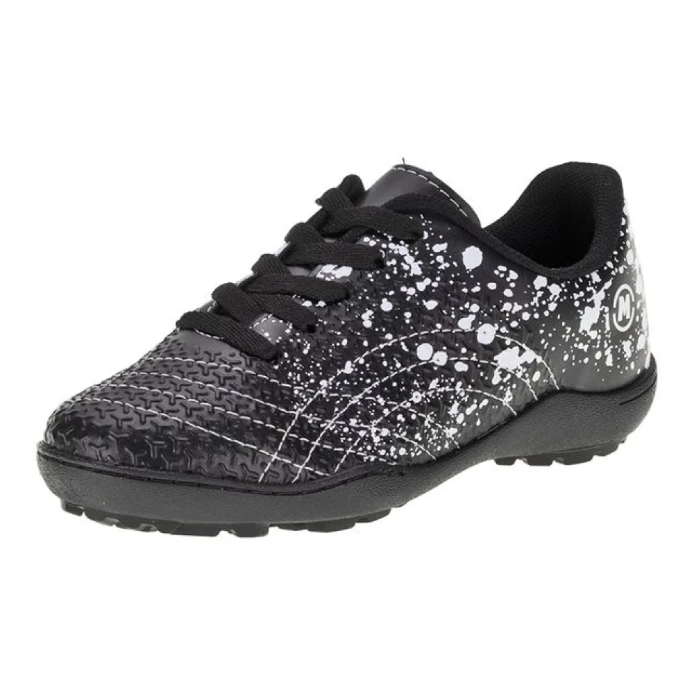 Chuteira Infantil Masculina Society Molekinho 2819108 PRETO/BRANCO 28