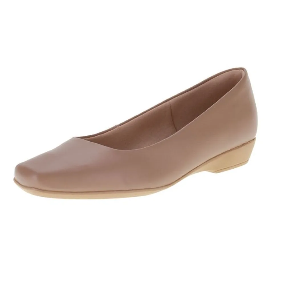 Sapatilha Feminina Flat Usaflex AI1406 CAMEL 35