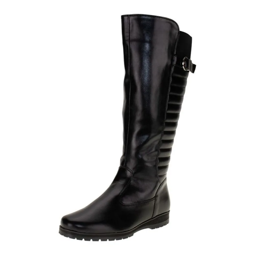 Bota Feminina Cano Alto Mooncity 71125 PRETO 36