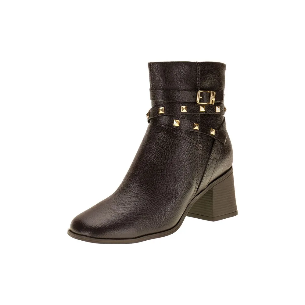 Bota Feminina Cano Baixo Bottero 361802 CAFÉ 34