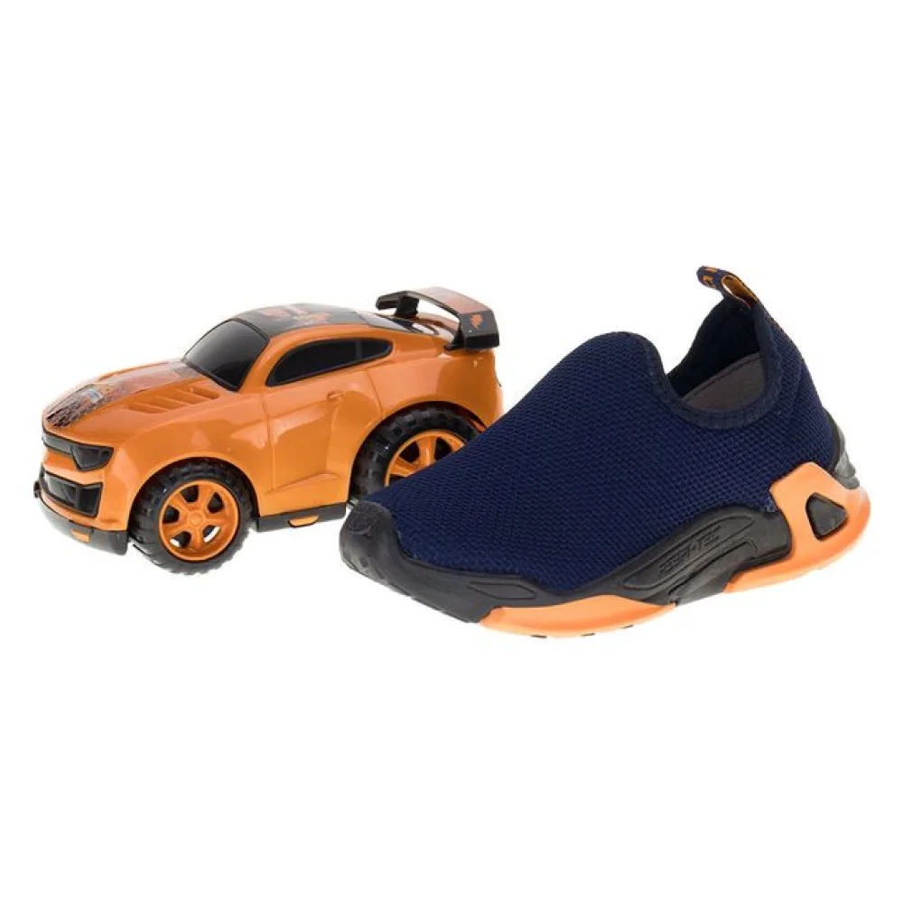 Kit Tênis Infantil Play e Carrinho Kidy 0070642 MARINHO 27