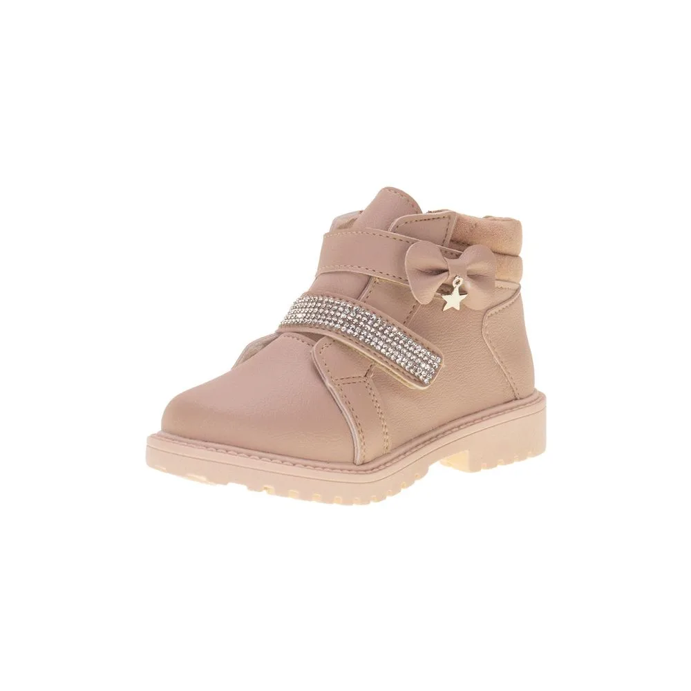 Bota Infantil Feminina Coturno Ortobaby 6220 ROSA 24