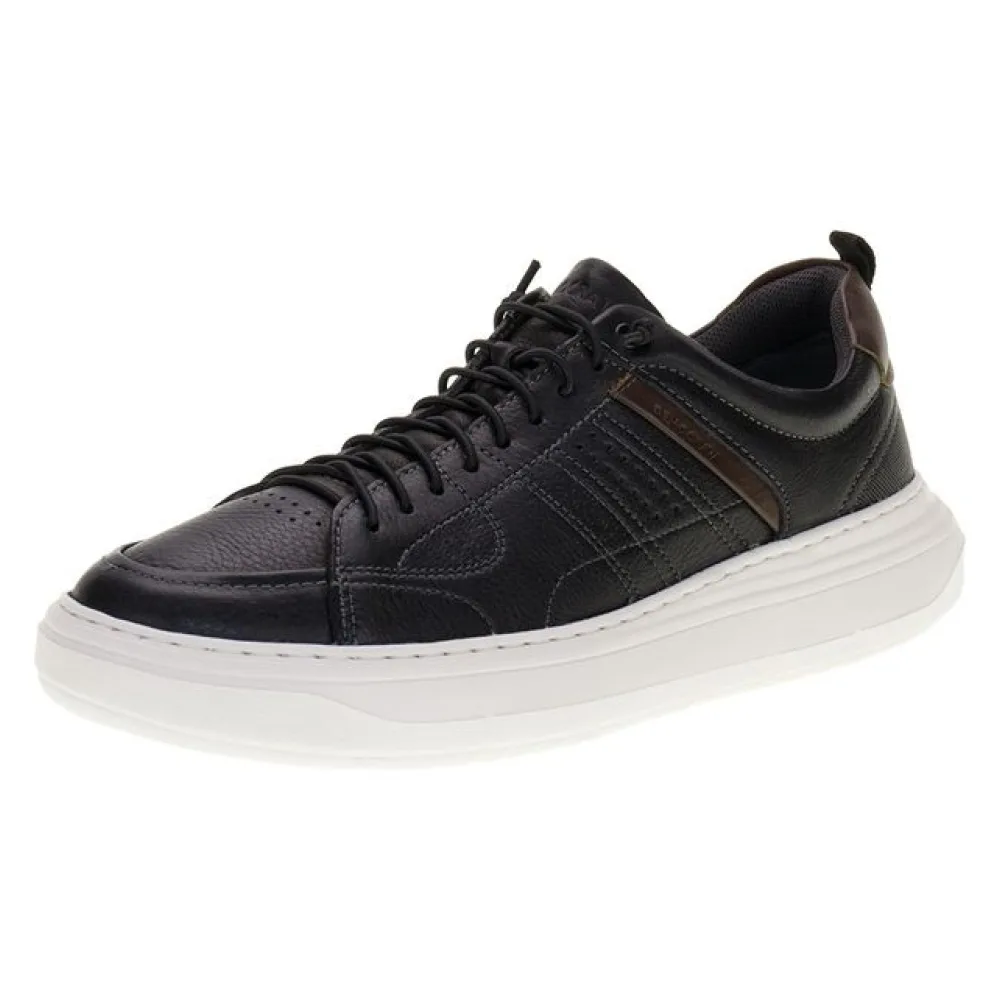 Sapatênis Masculino Joe Ultra Light Democrata 526101 PRETO 38