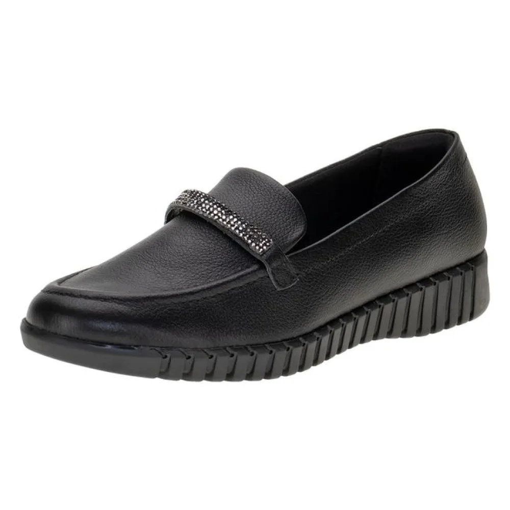 Mocassim Feminino Comfortflex 2476303 PRETO 34