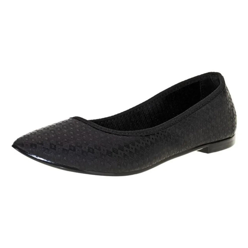 Sapatilha Feminina Flat Moleca 5727100 PRETO 34