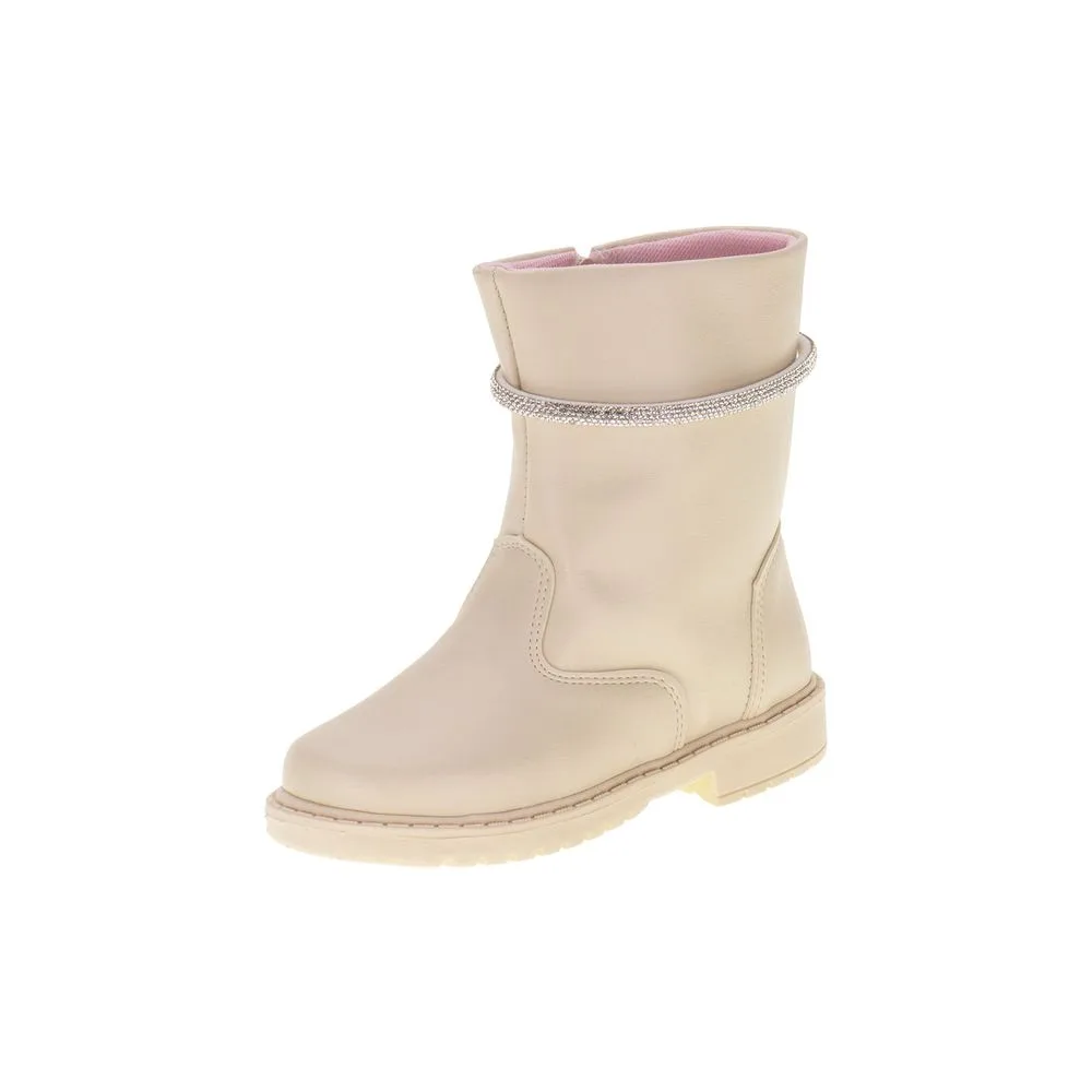 Bota Infantil Feminina Doce Menina 1501 MARFIM 21