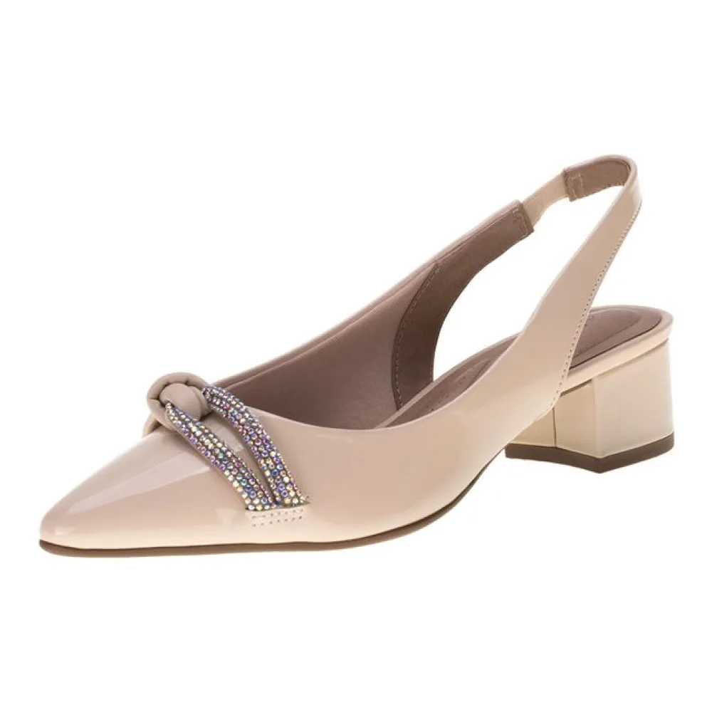 Sapato Feminino Mule Beira Rio 4182221 NATURAL 35