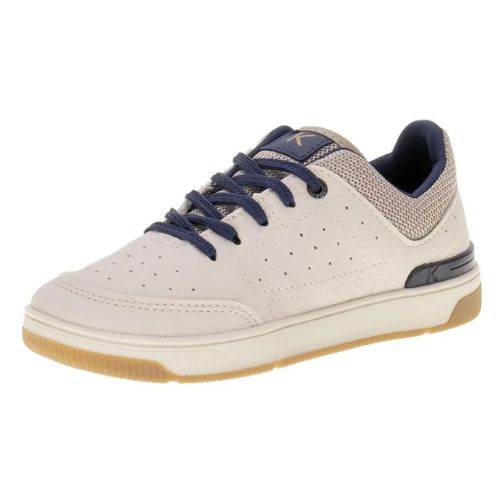 Tênis Infantil Masculino Firenze Respitec Kidy 0110371 NATURAL 29