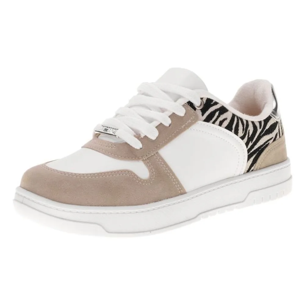 Tênis Feminino Casual Vizzano 1419108 BRANCO/CINZA 34