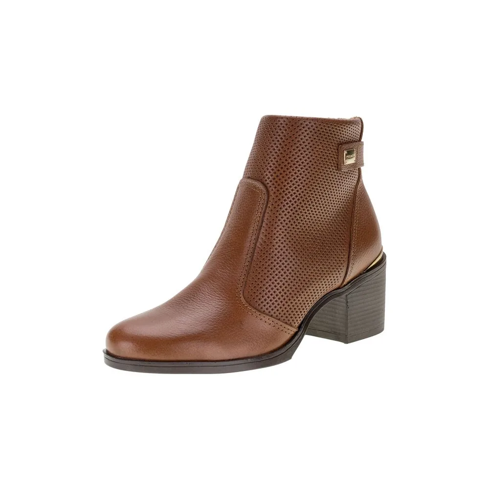 Bota Feminina Cano Baixo Pegada 280306 CASTANHO 39