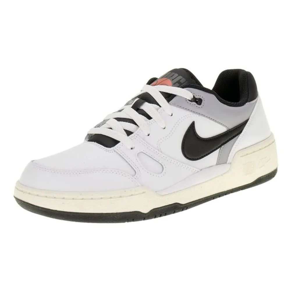 Tênis Masculino Full Force Low Nike FB1362 BRANCO/PRETO 39