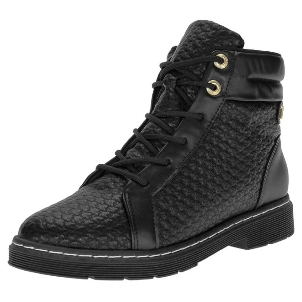 Bota Feminina Coturno Modare 7081102 PRETO 34