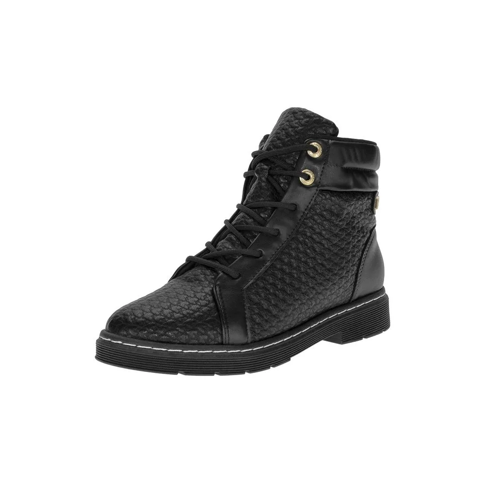 Bota Feminina Coturno Modare 7081102 PRETO 34