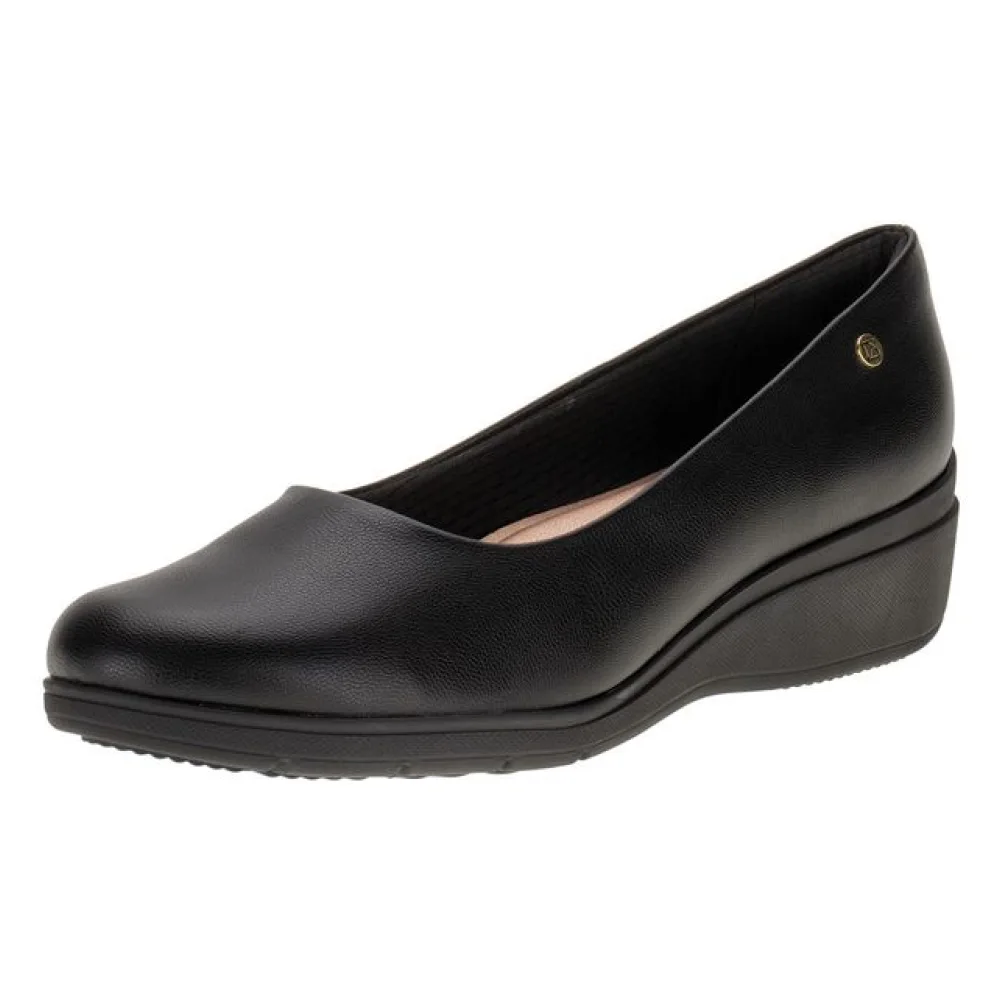 Sapato Feminino Anabela Piccadilly 117115 PRETO 34