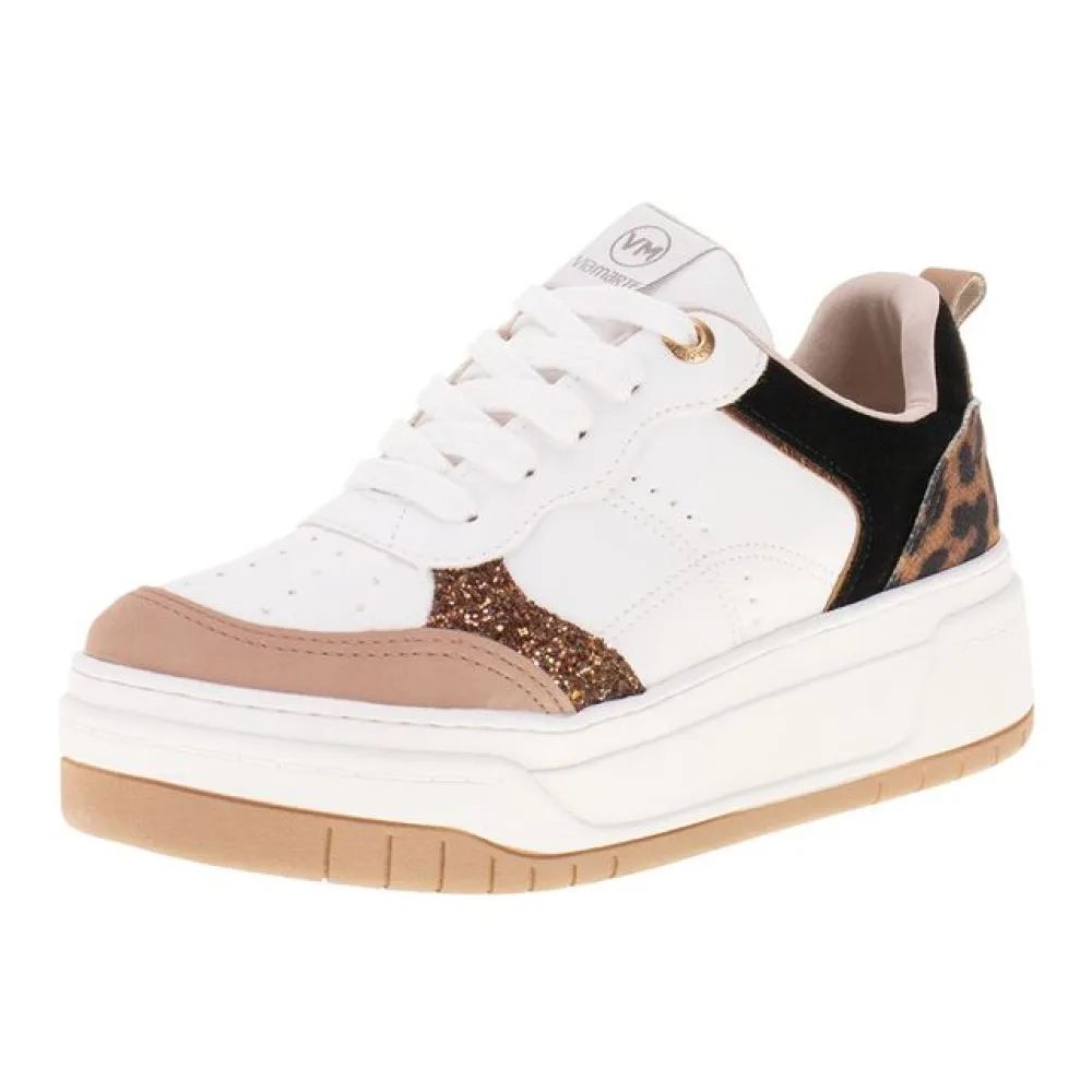 Tênis Feminino Casual Via Marte 033004 BRANCO/BEGE 39