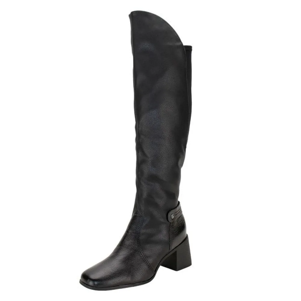 Bota Feminina Cano Alto Bottero 361804 PRETO 34