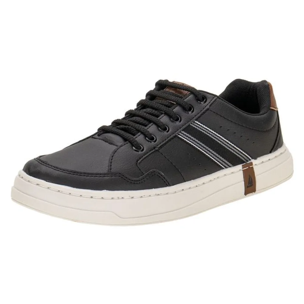 Sapatênis Masculino Confort Way 402402 PRETO 37